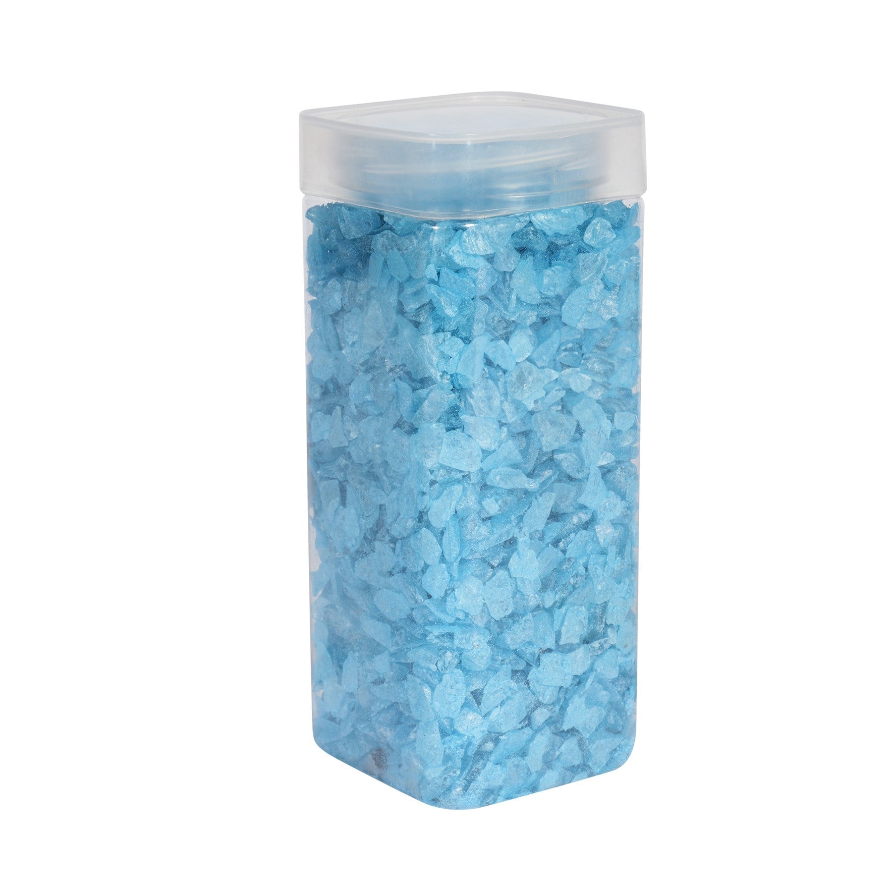 View 58mm Pearlised Light Blue Glass Pebbles 750gr information