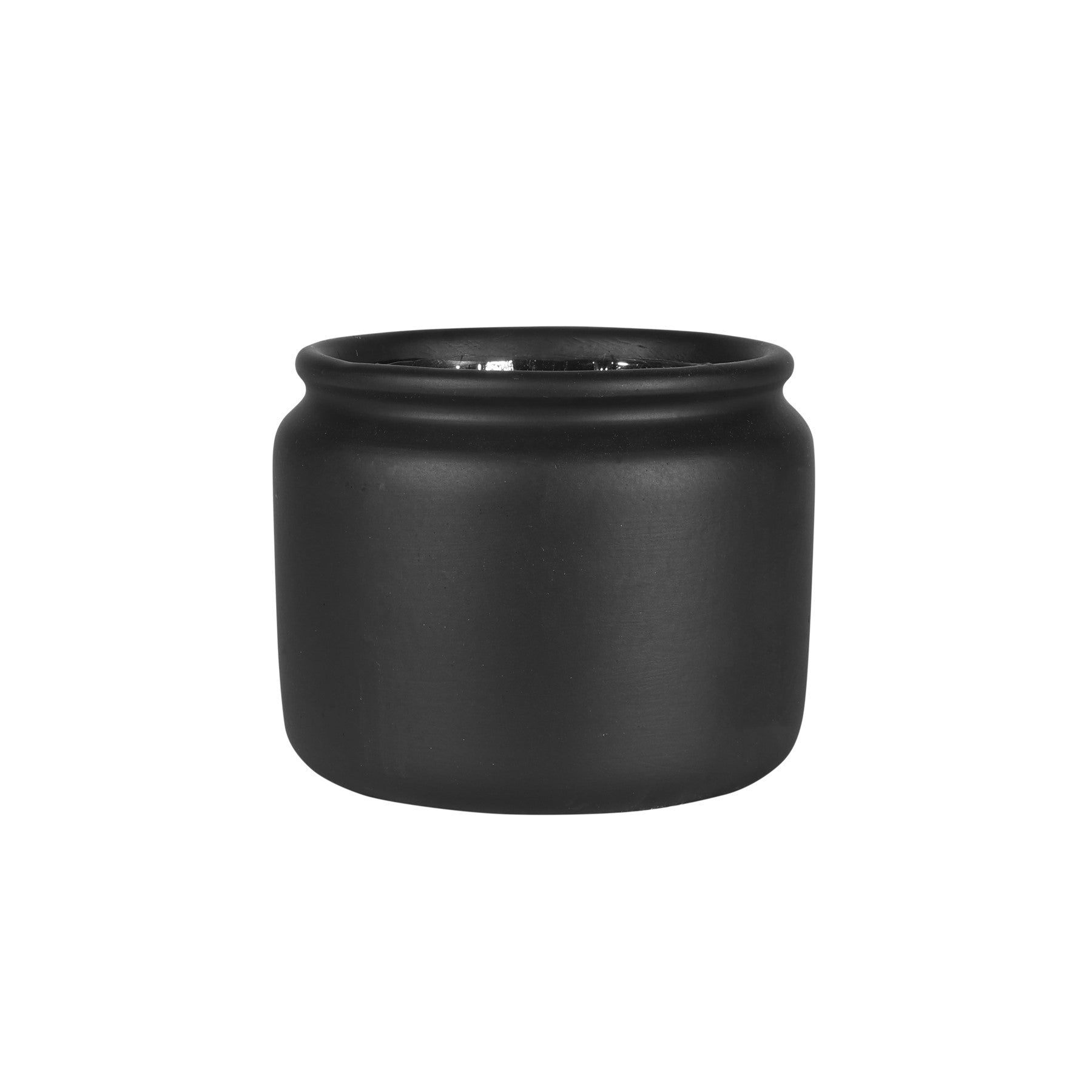 View Moda Black Honey Pot Planter 13cm x 16cm information