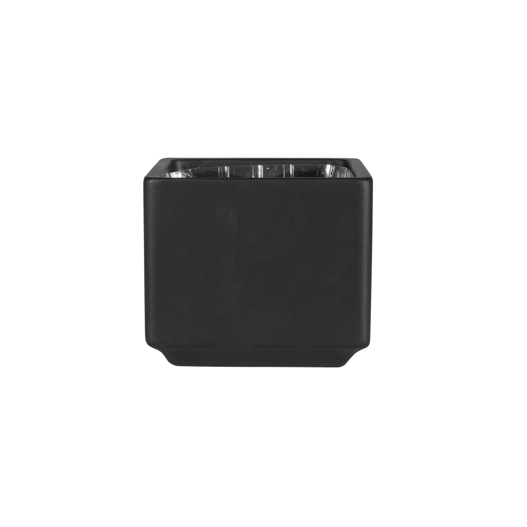 View Moda Black Cube Planter 11cm x 13cm information
