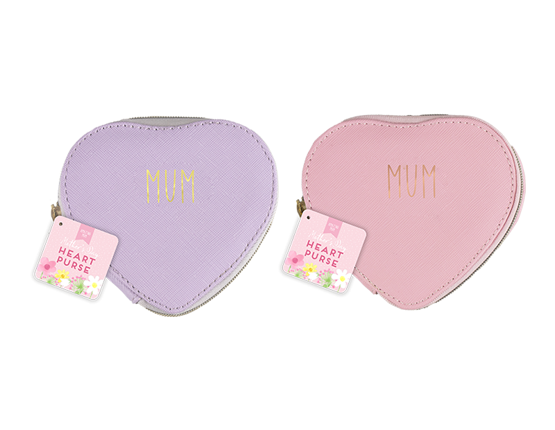 View Mothers Day Foiled Heart Coin Purse Assorted information