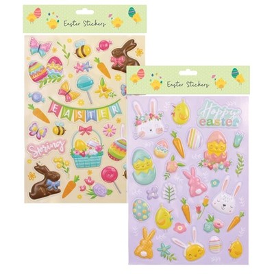 View Assorted Easter Bubble Sticker Set information