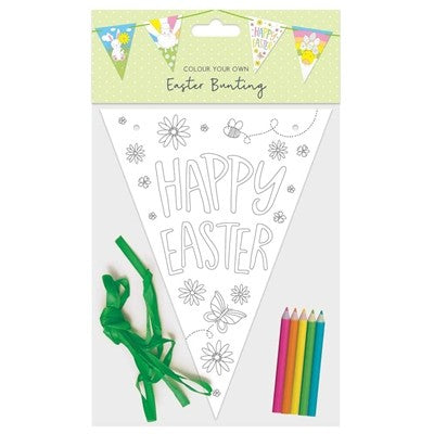 View Easter Colour Your Own Bunting information