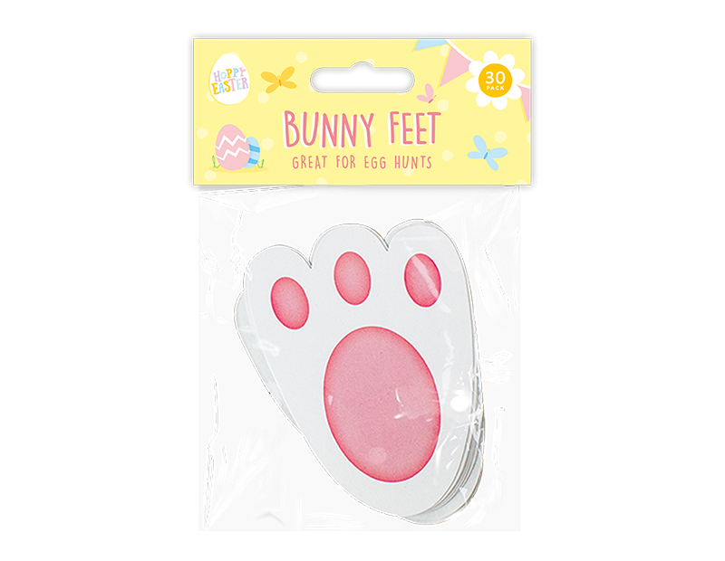 View Easter Bunny Feet 30 Pack information