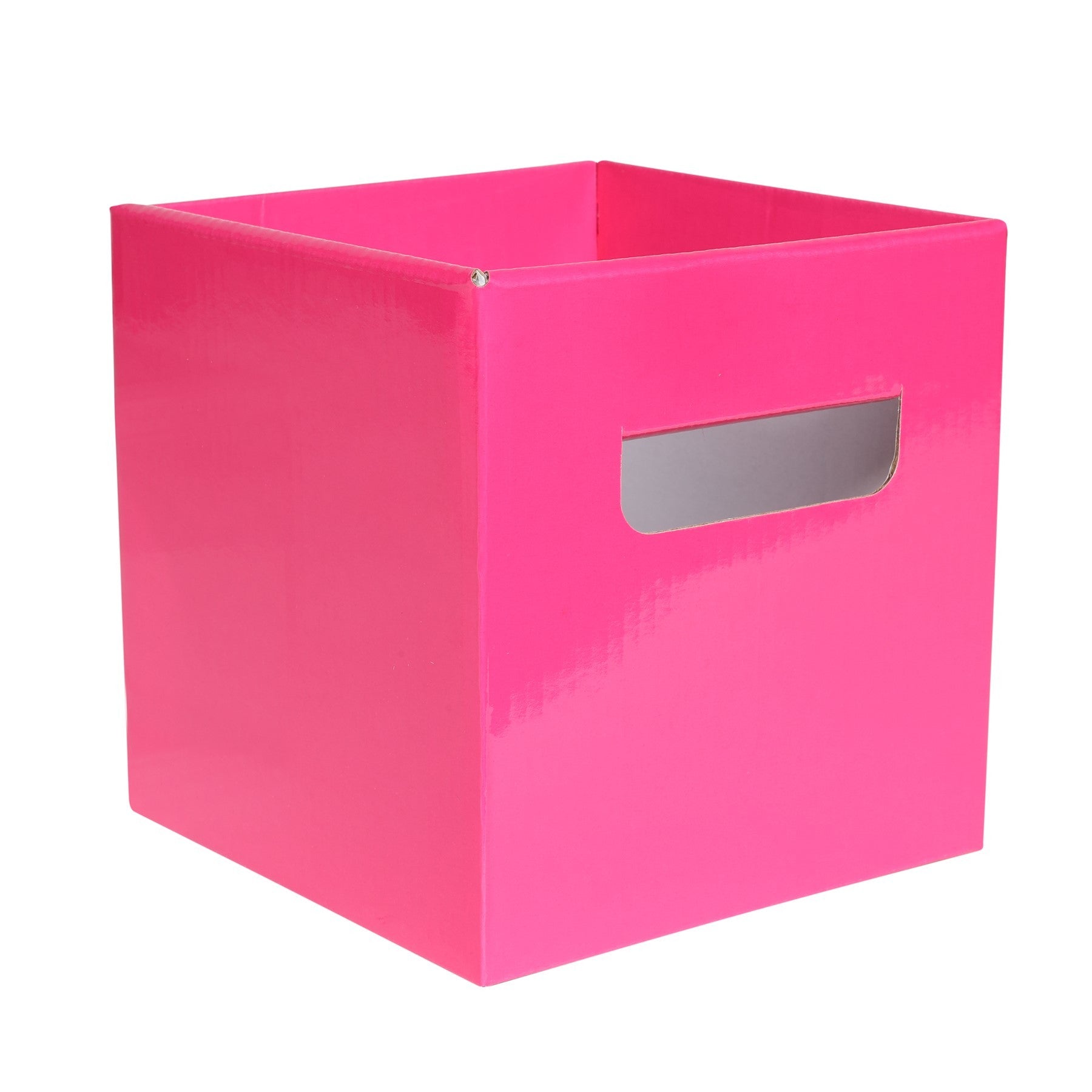 View Pearlised Hot Pink Bouquet Box 15x15cm x10 information