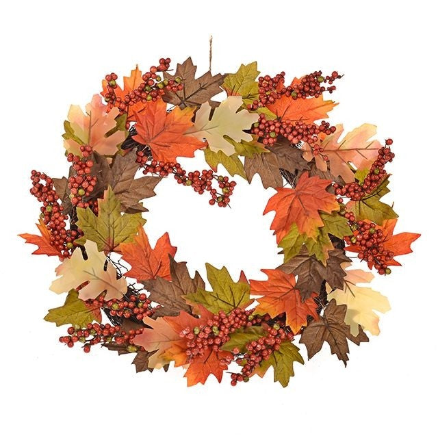 View Autumn Wreath 46cm information