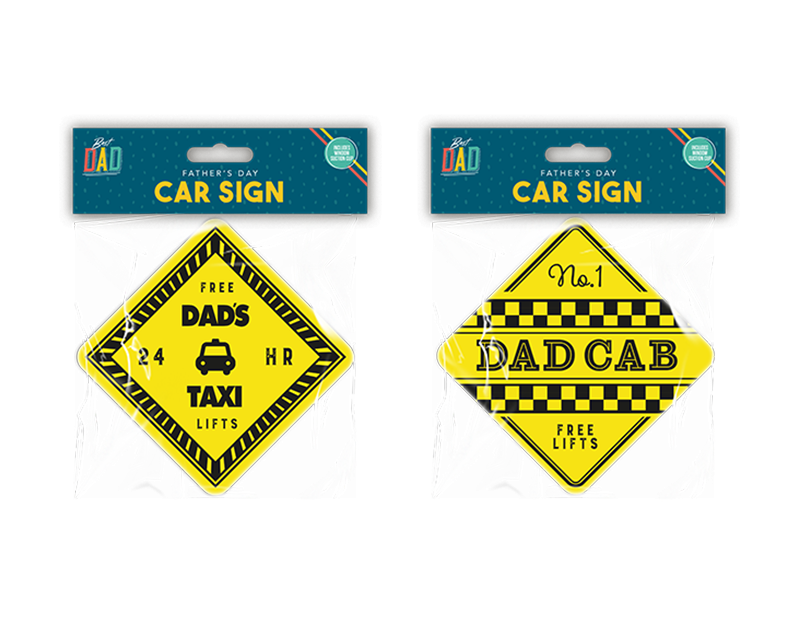 View Fathers Day Car Sign information