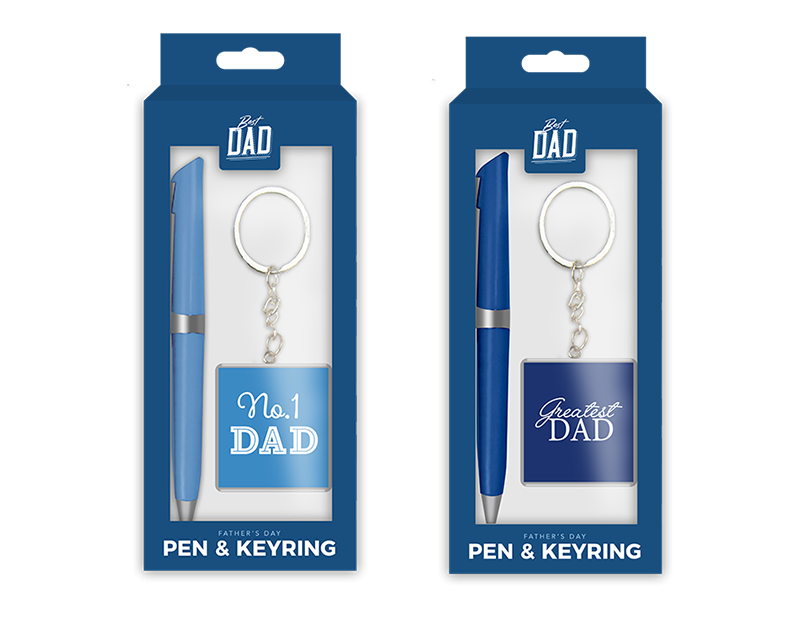 View Fathers Day Pen Keychain Gift Set information