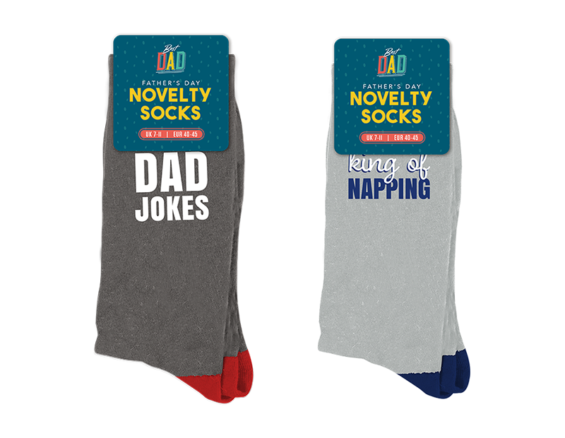 View Fathers Day Novelty Socks information