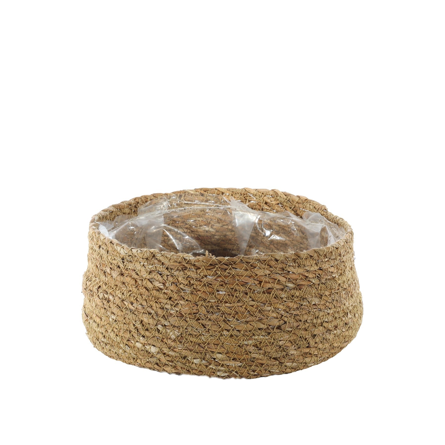 View Natural Seagrass Shallow Basket H9cm x 20cm information