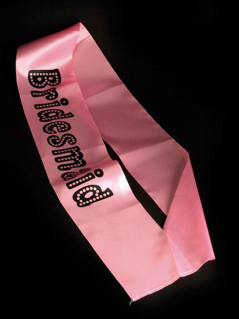 View Bridesmaid Miss Behave Sash information