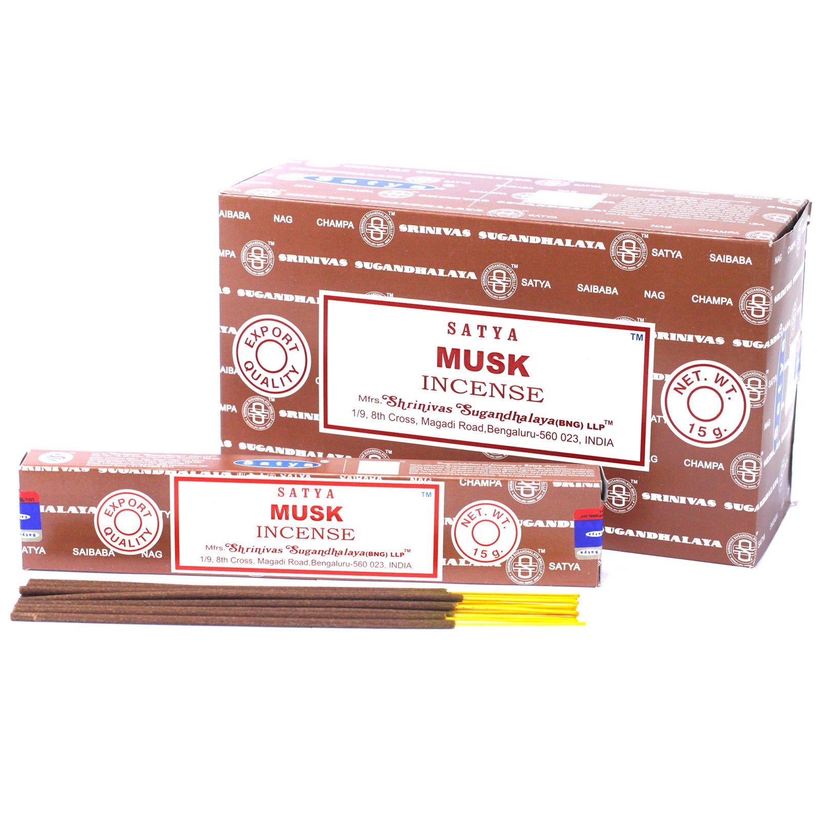 View Satya Incense 15gm Musk information