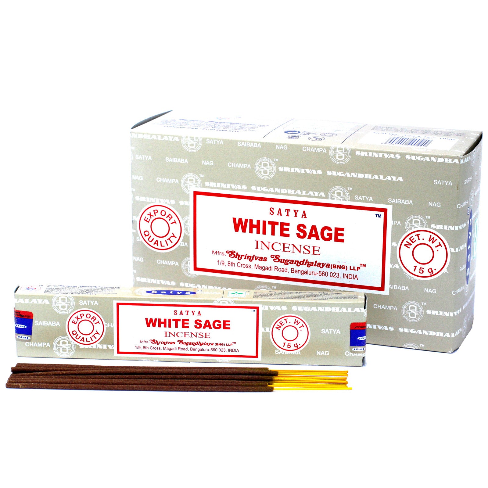 View Satya Incense 15gm White Sage information