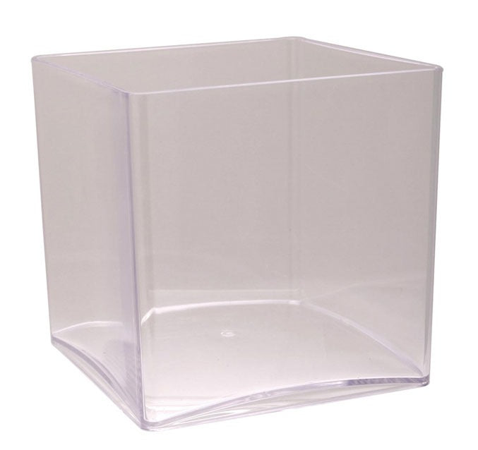 View Acrylic Cube Vase 15cm information