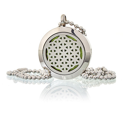 View Aromatherapy Diffuser Necklace F10er of Life 25mm information