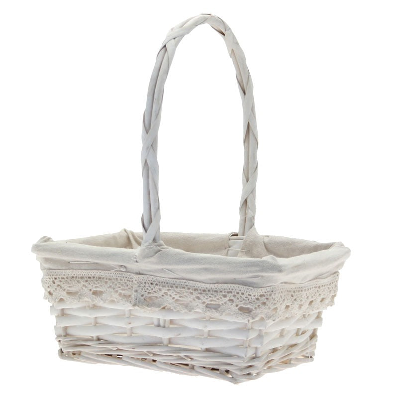 View Rectangle Victoria Basket with Handle information