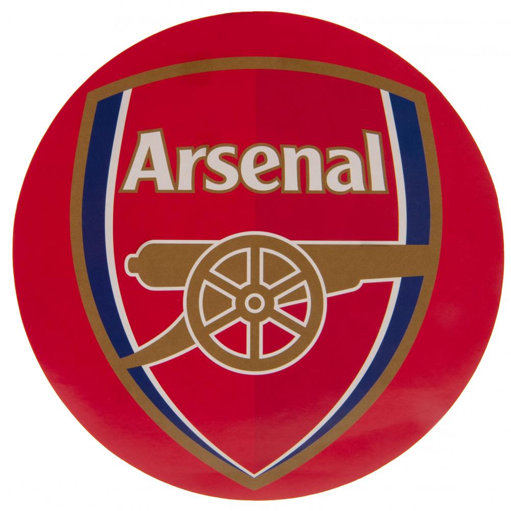 View Arsenal FC Big Crest Circular Sticker information