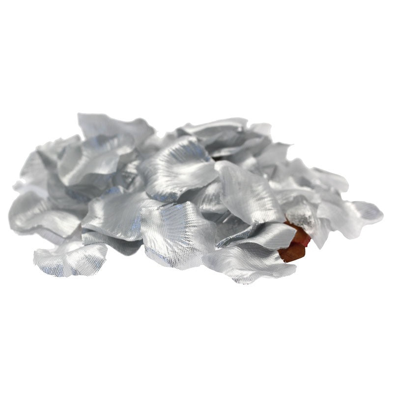 View Metallic Silver Rose Petals information