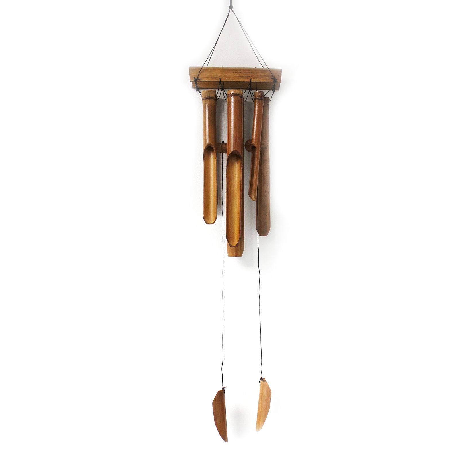 View Bamboo Windchime Natural finish 6 Large Tubes information