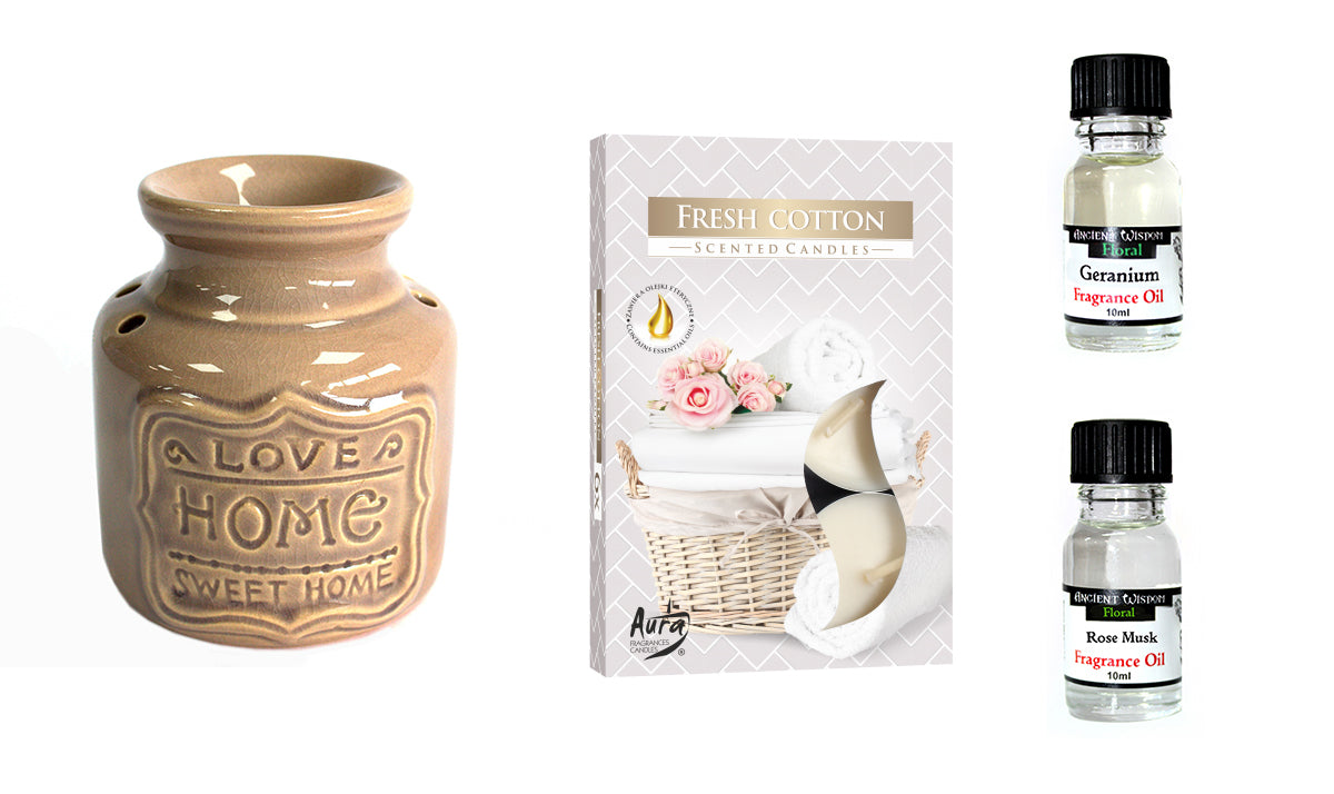 View Home Oil Burner and Fragrance Oils Kit information