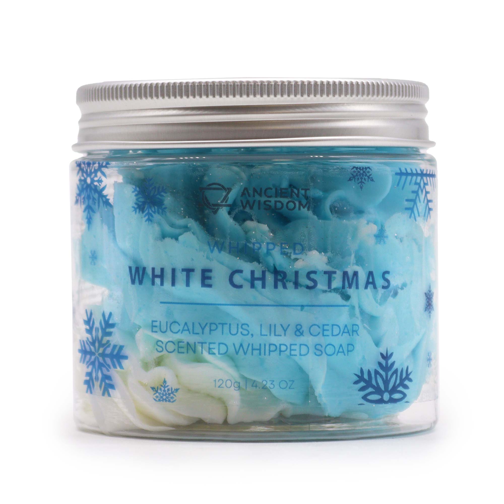 View White Christmas Whipped Soap 120g information