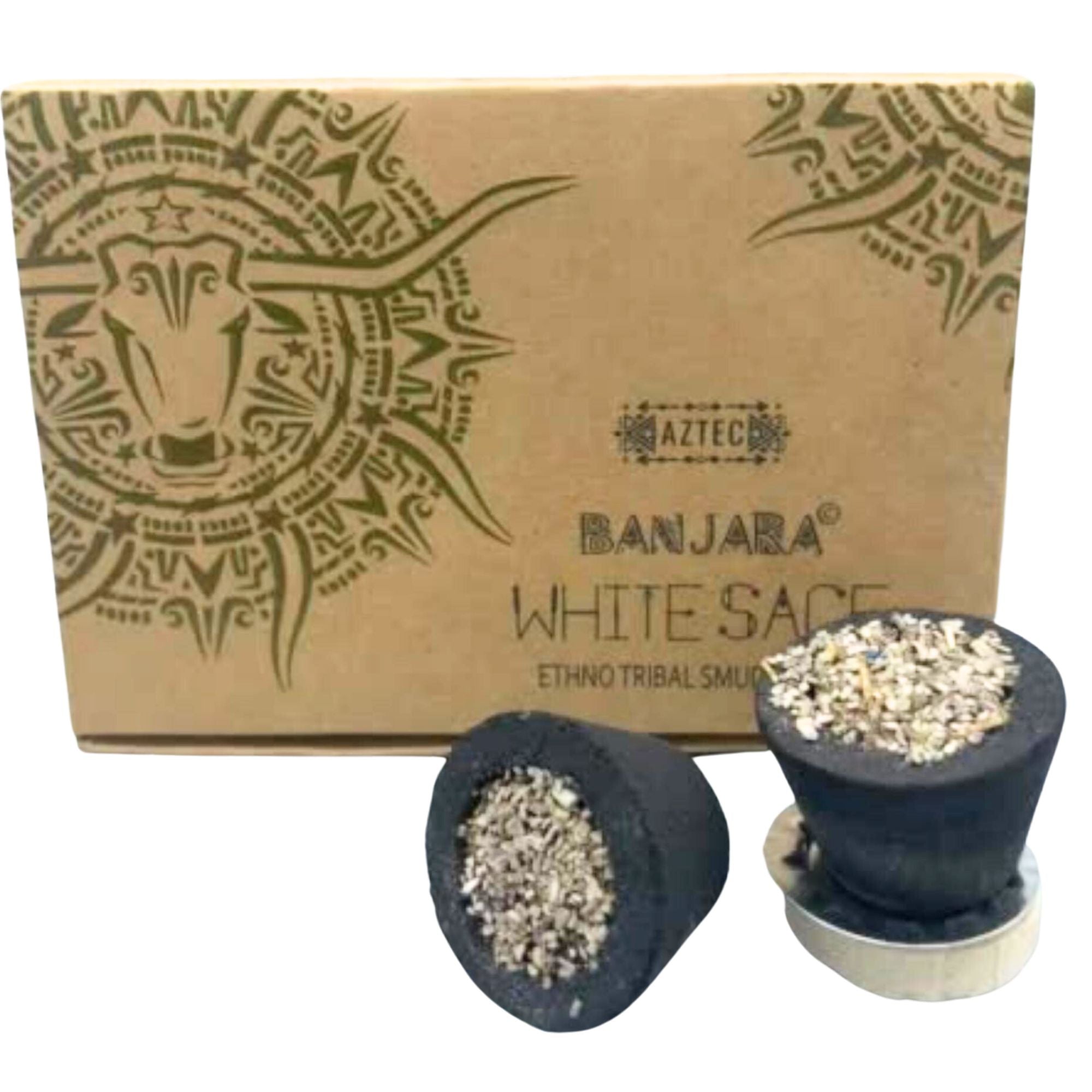 View Banjara Smudge Cups White Sage information