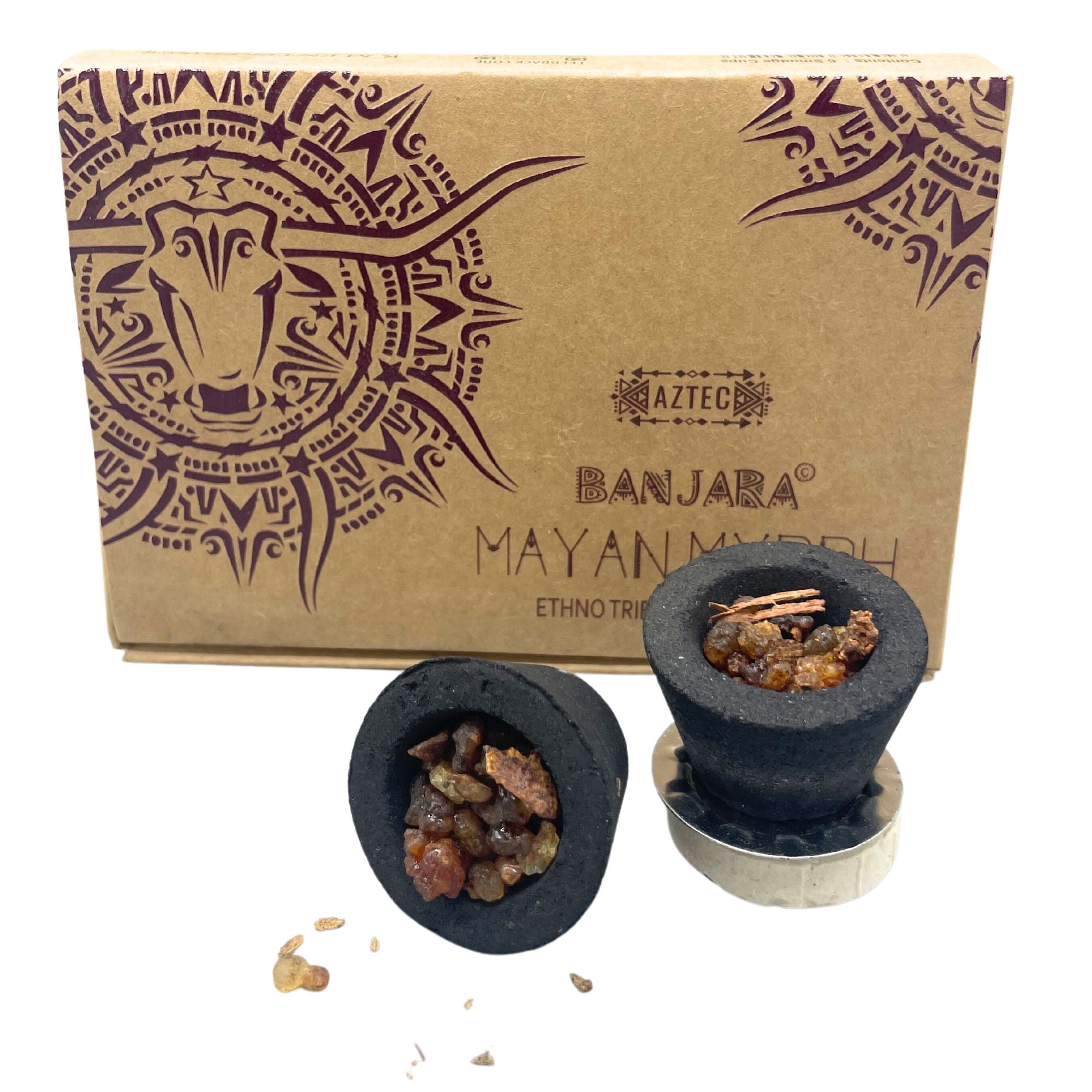 View Banjara Resin Cups Mayan Myyrh information