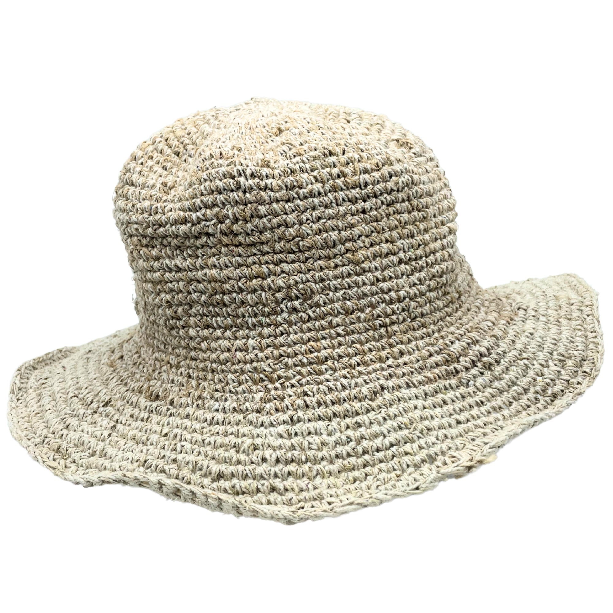 View HandKnited Hemp Cotton Boho Festival Hat Natural information