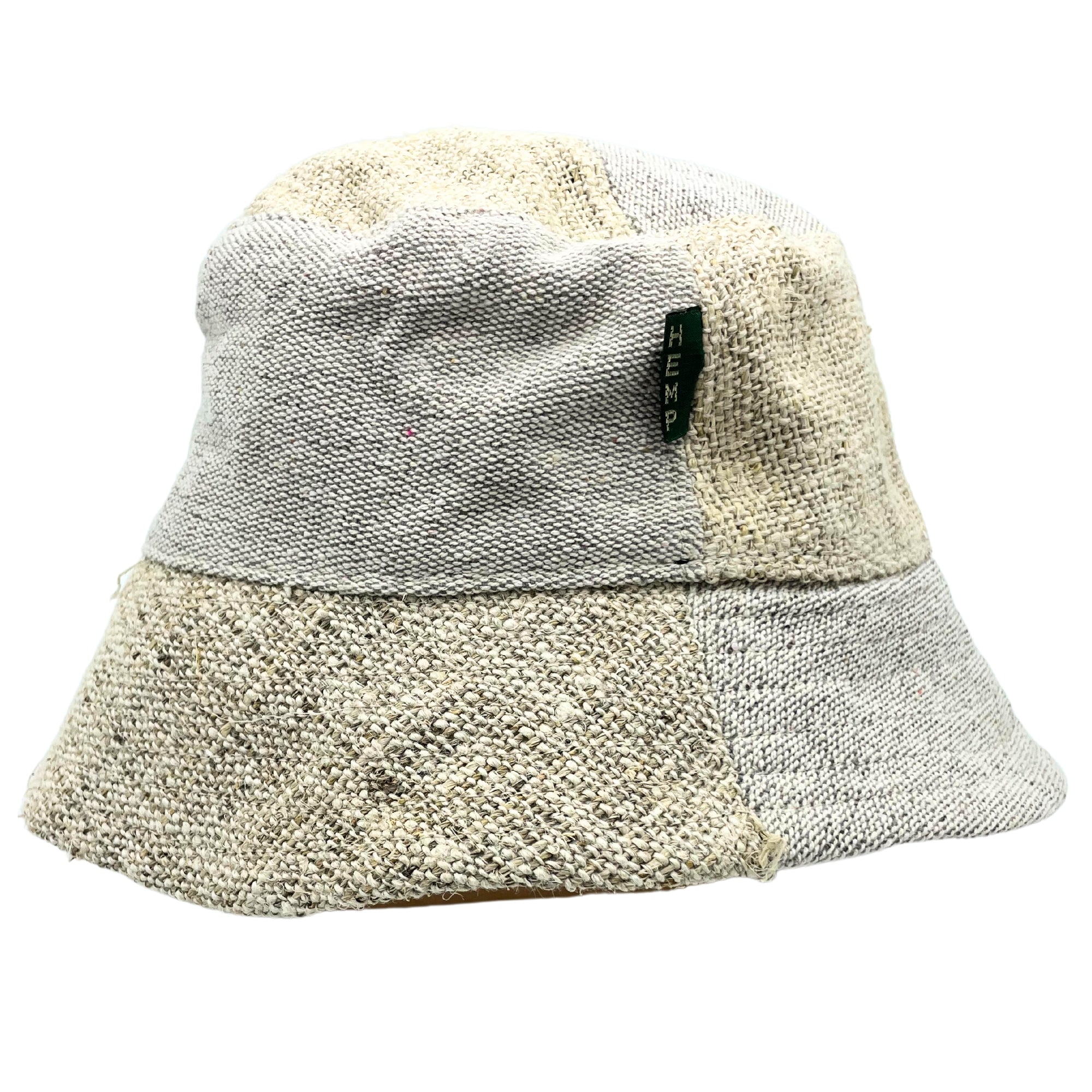 View Patched Hemp Cotton Boho Festival Hat Natural information