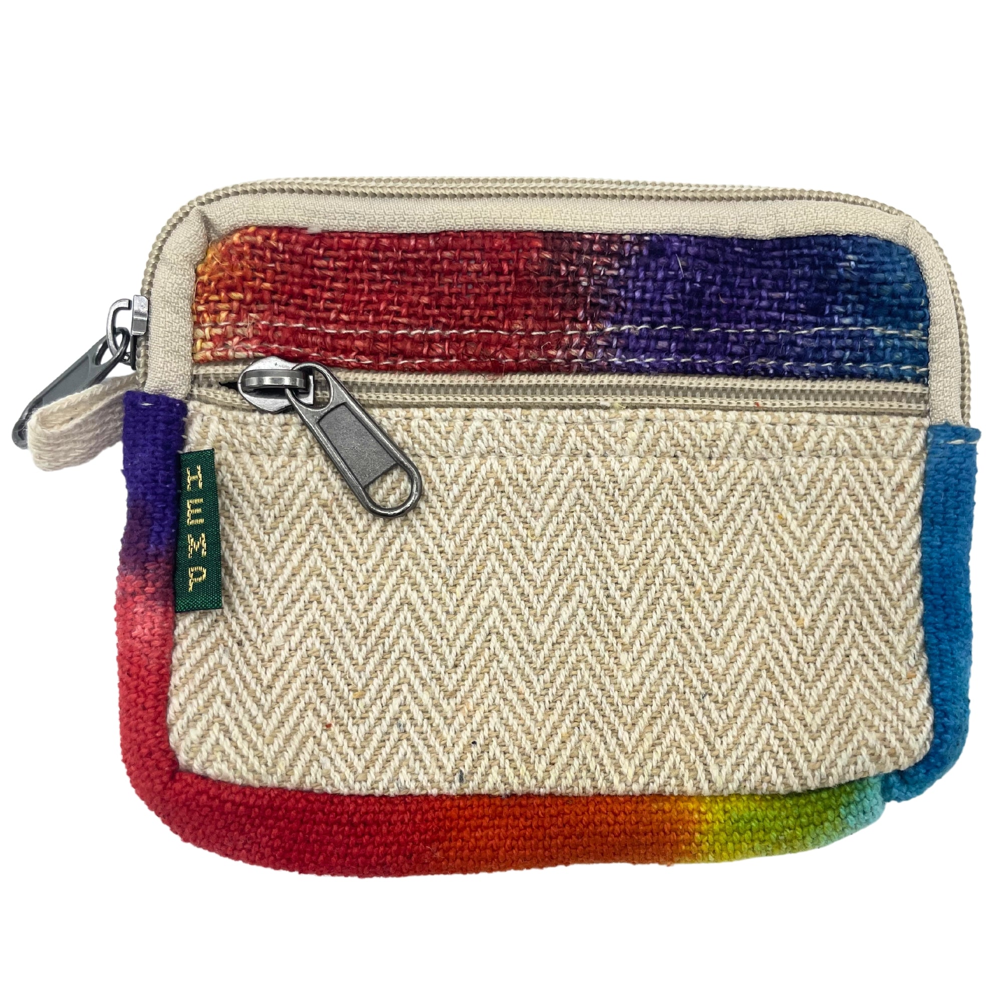 View Tiedye Hemp Square Pouch information