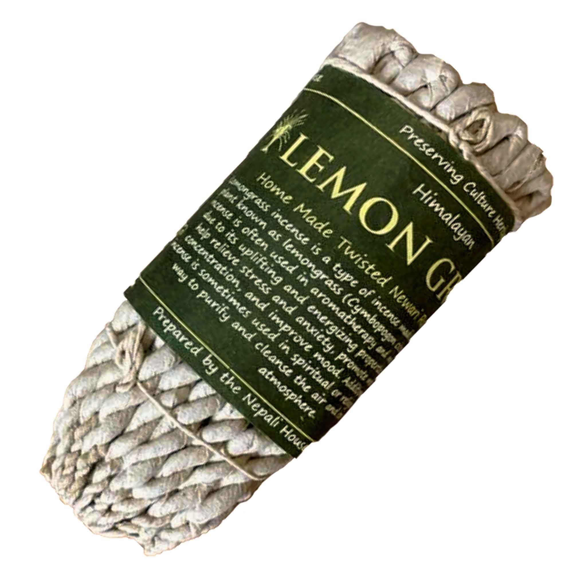 View Pure Herbs Rope Incense Lemongrass information