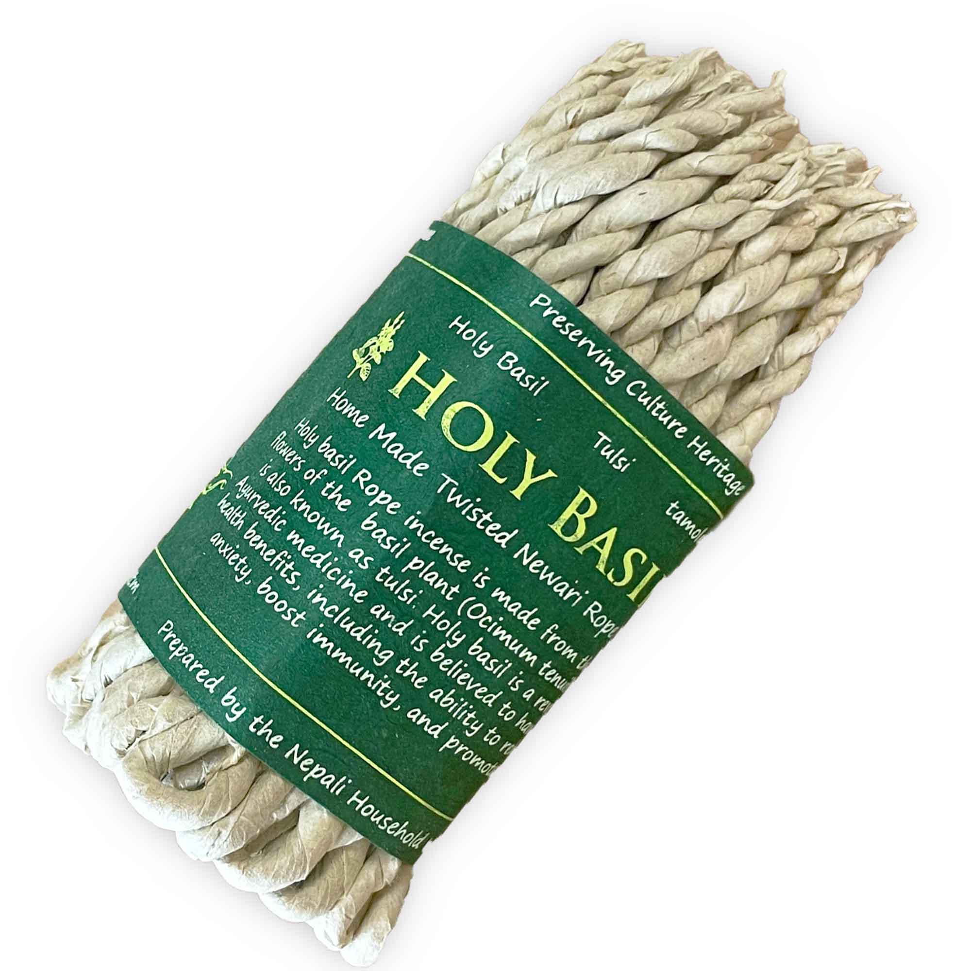 View Pure Herbs Rope Incense Holy Basil information