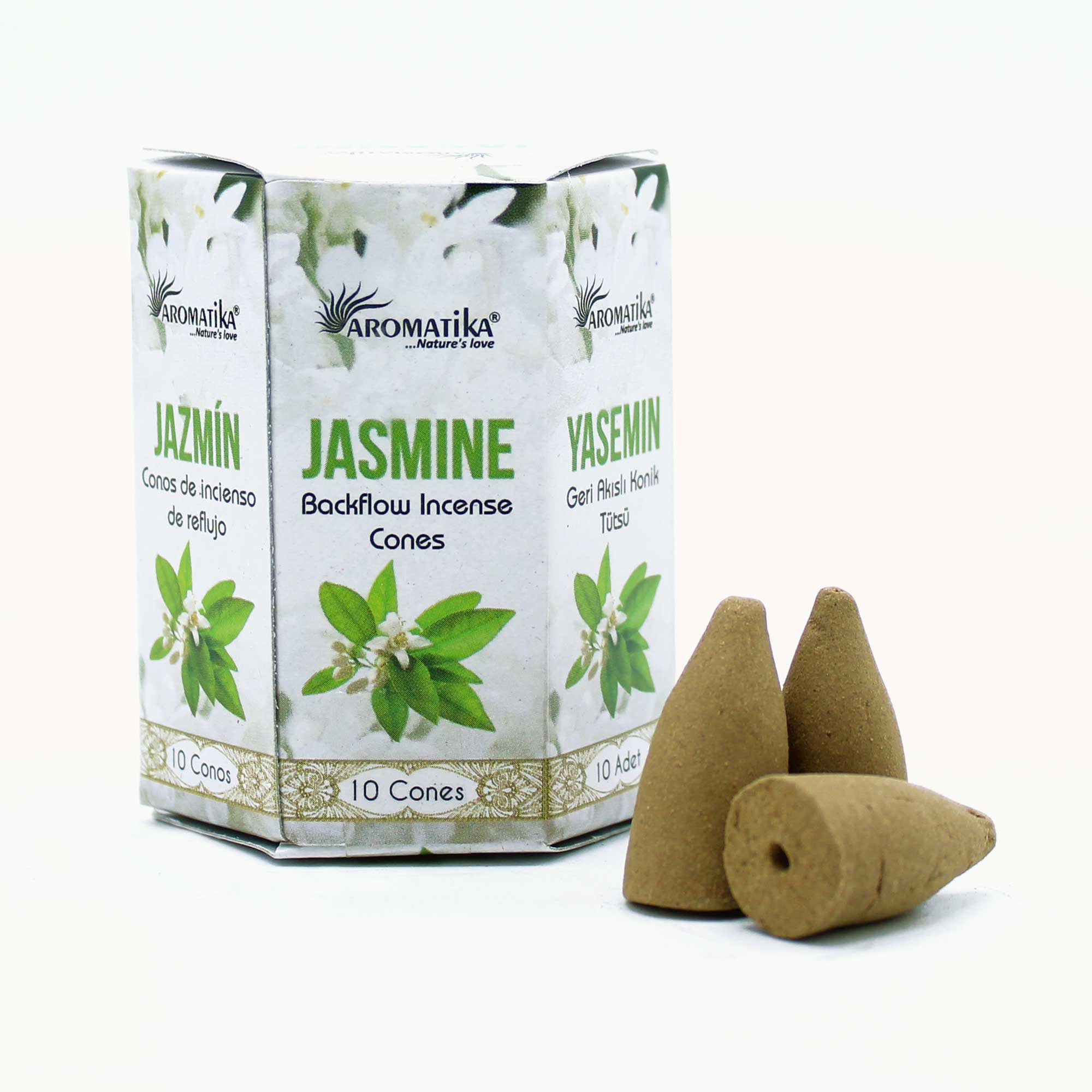 View Pack of 10 Masala Backf10 Incense Jasmine information