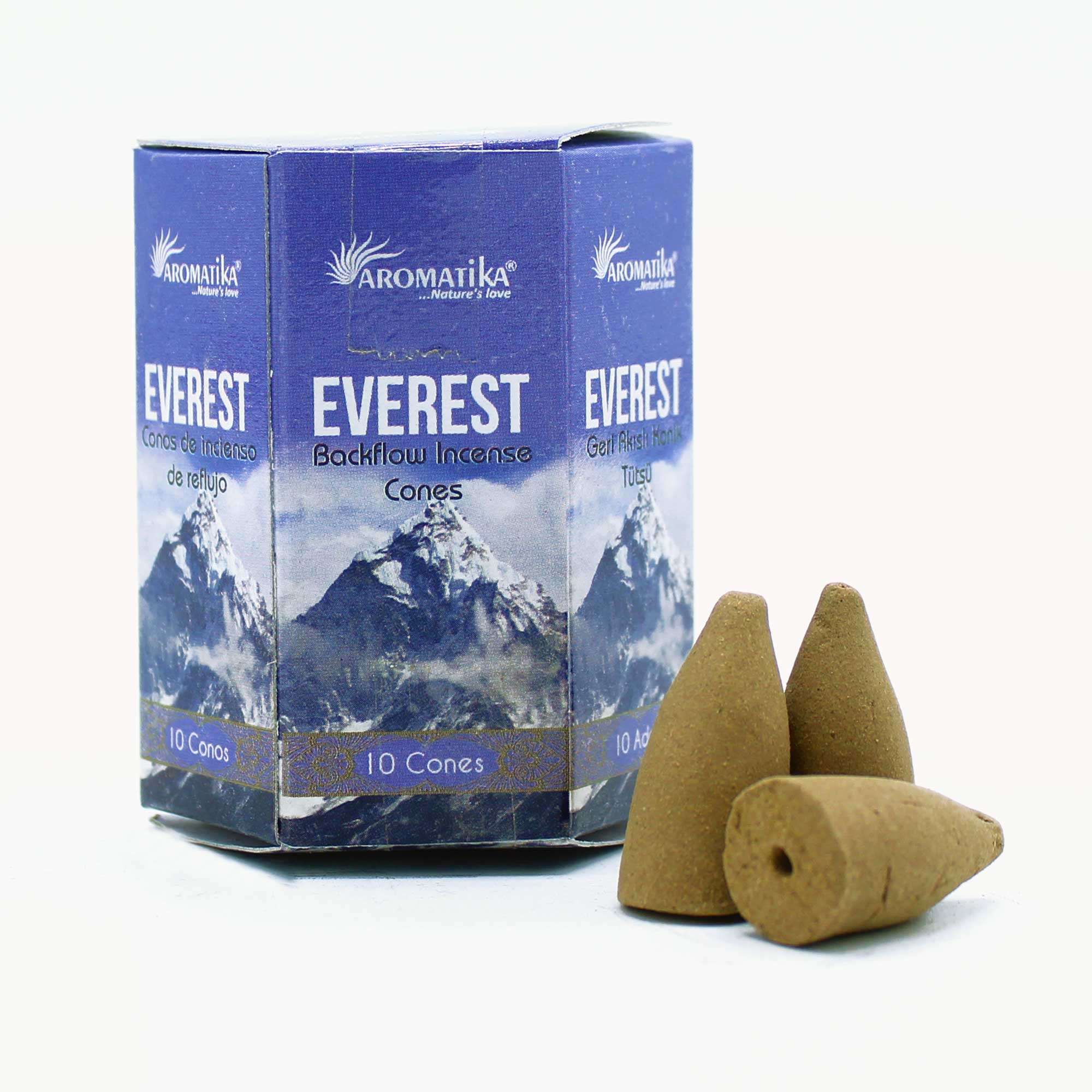 View Pack of 10 Masala Backf10 Incense Everest information
