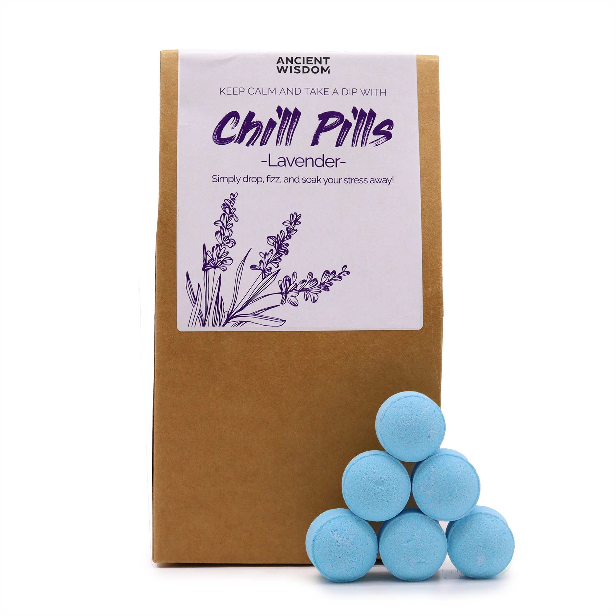 View Chill Pills Gift Pack 350g Lavender information