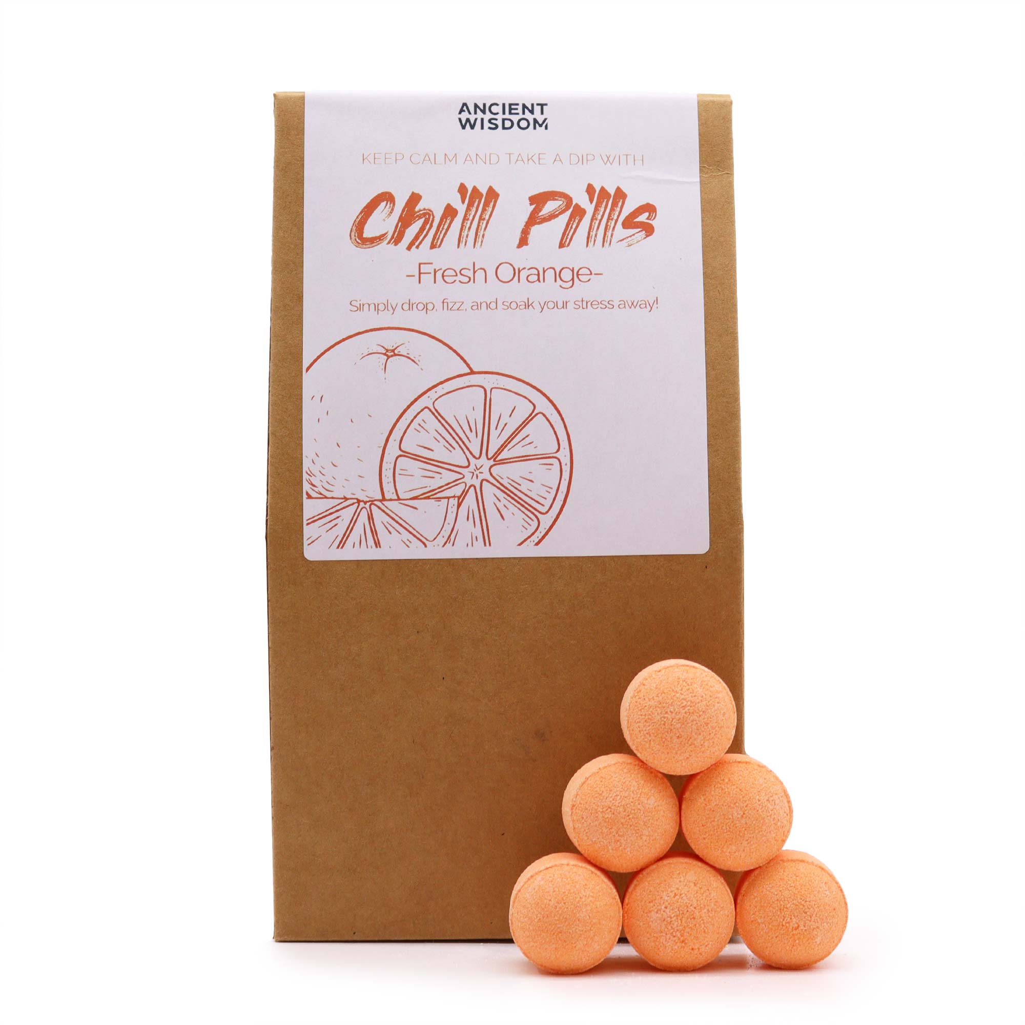 View Chill Pills Gift Pack 350g Fresh Orange information