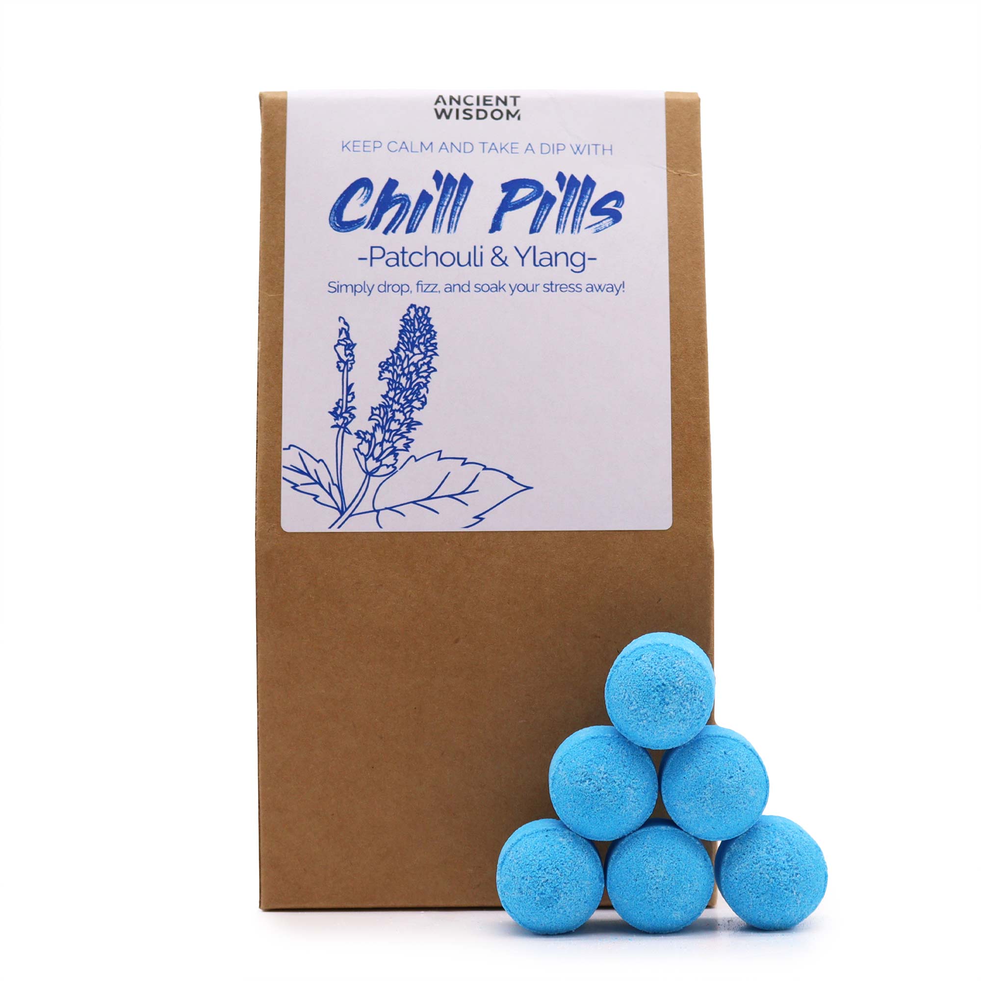 View Chill Pills Gift Pack 350g Ylang Patchouli information