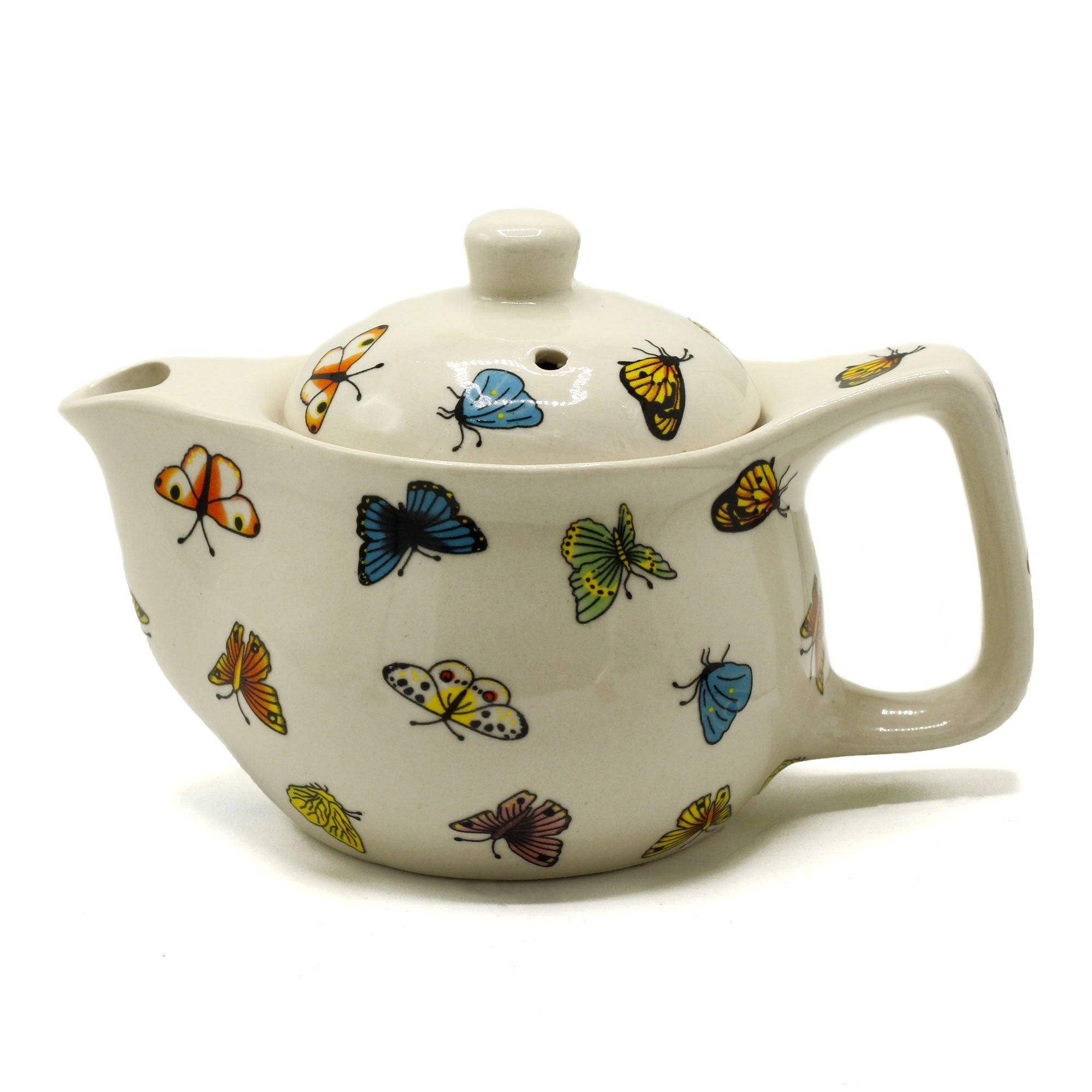 View Small Herbal Teapot Butterflies information