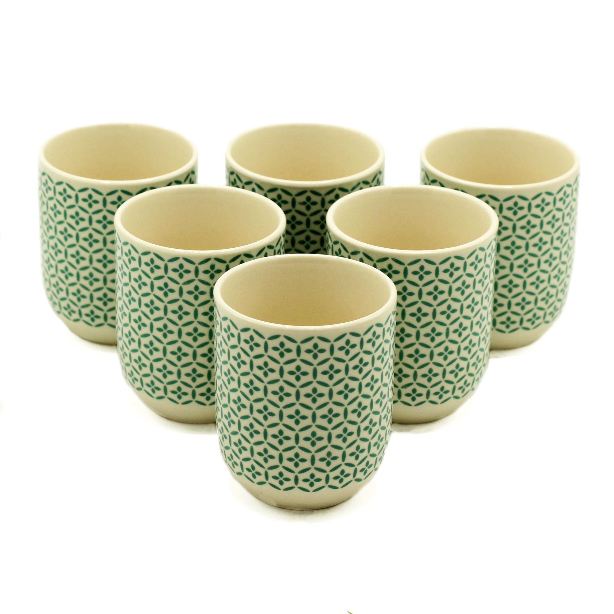 View Herbal Tea Cups Green Mosiac information