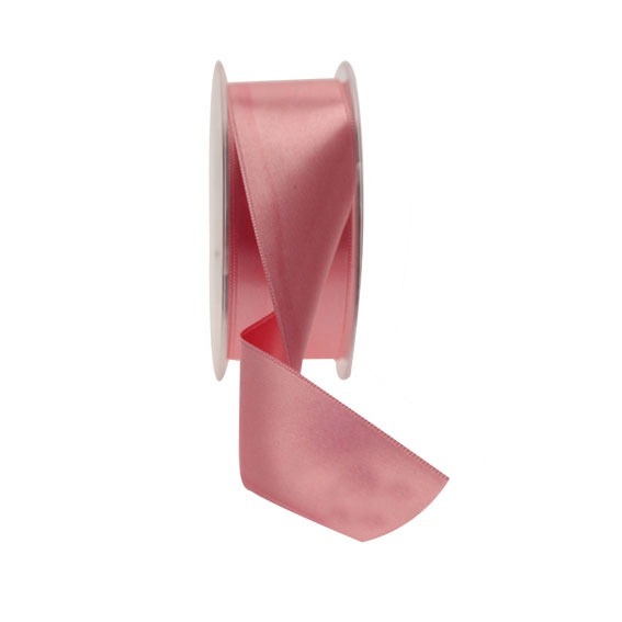 View 35mm Soft Pink Satin Ribbon information