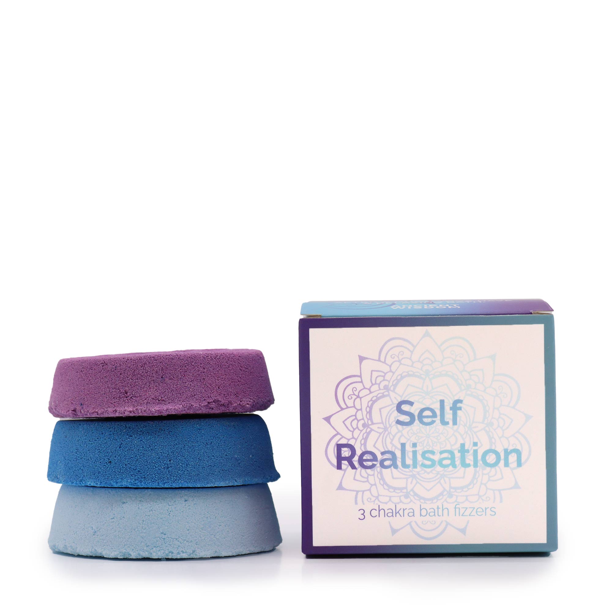 View Chakra Bath Fizz Small box Self Realisation information