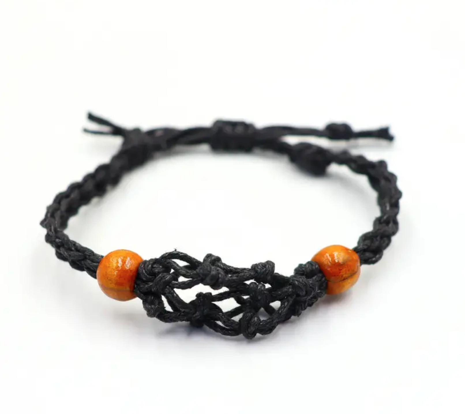 View Gemstone Bracelet Cord Black information