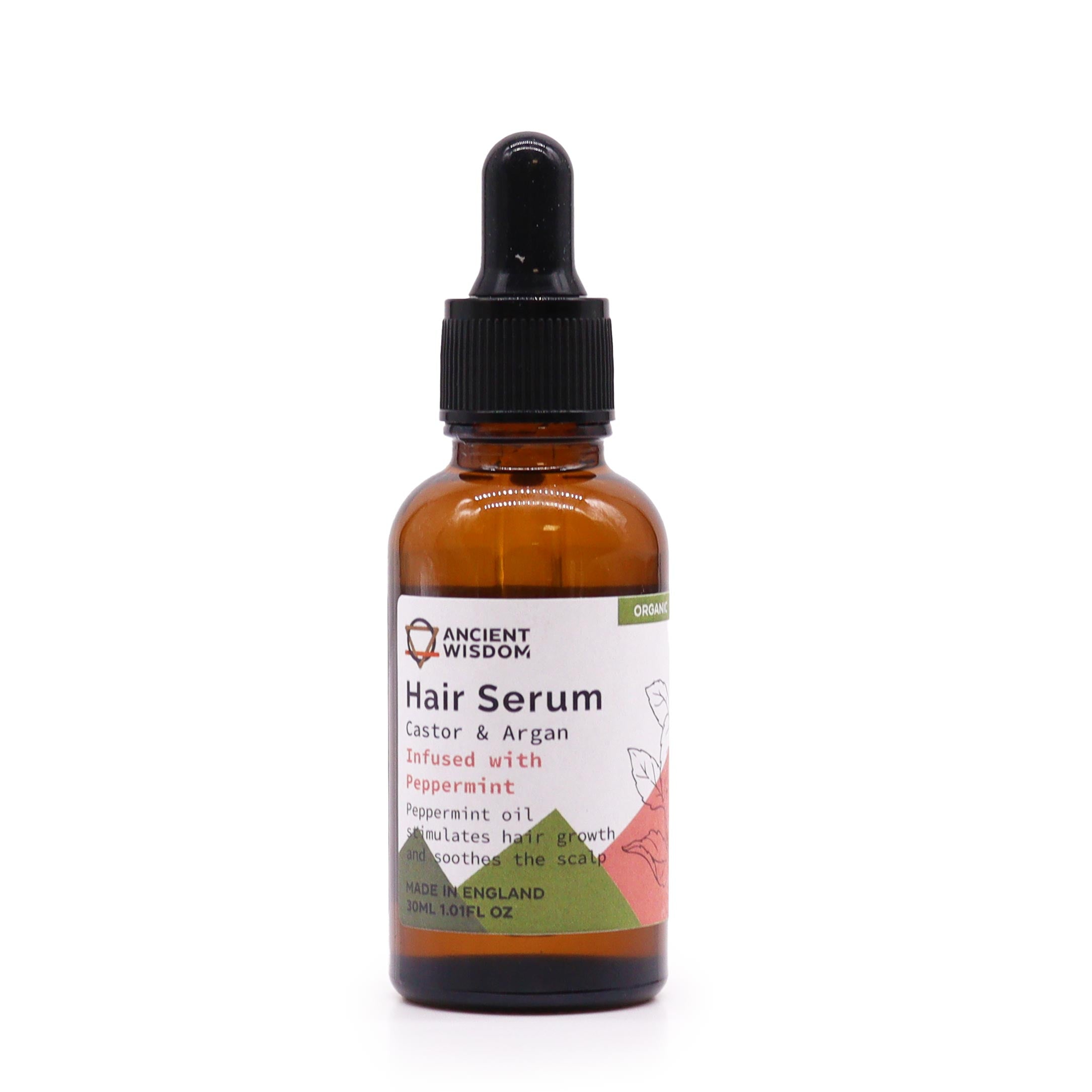 View Organic Hair Serum 30ml Peppermint information