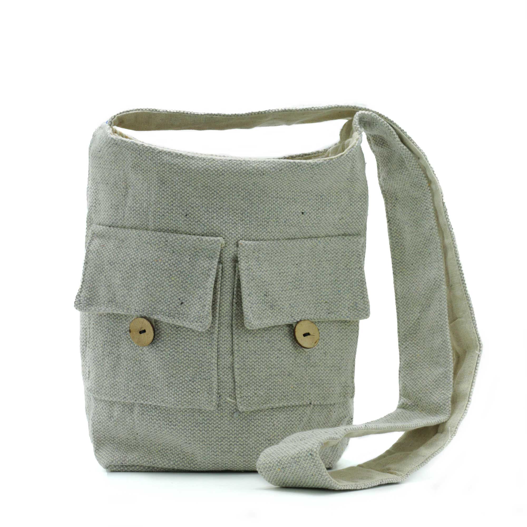 View Natural Tones Two Pocket Bags Stone Medium information