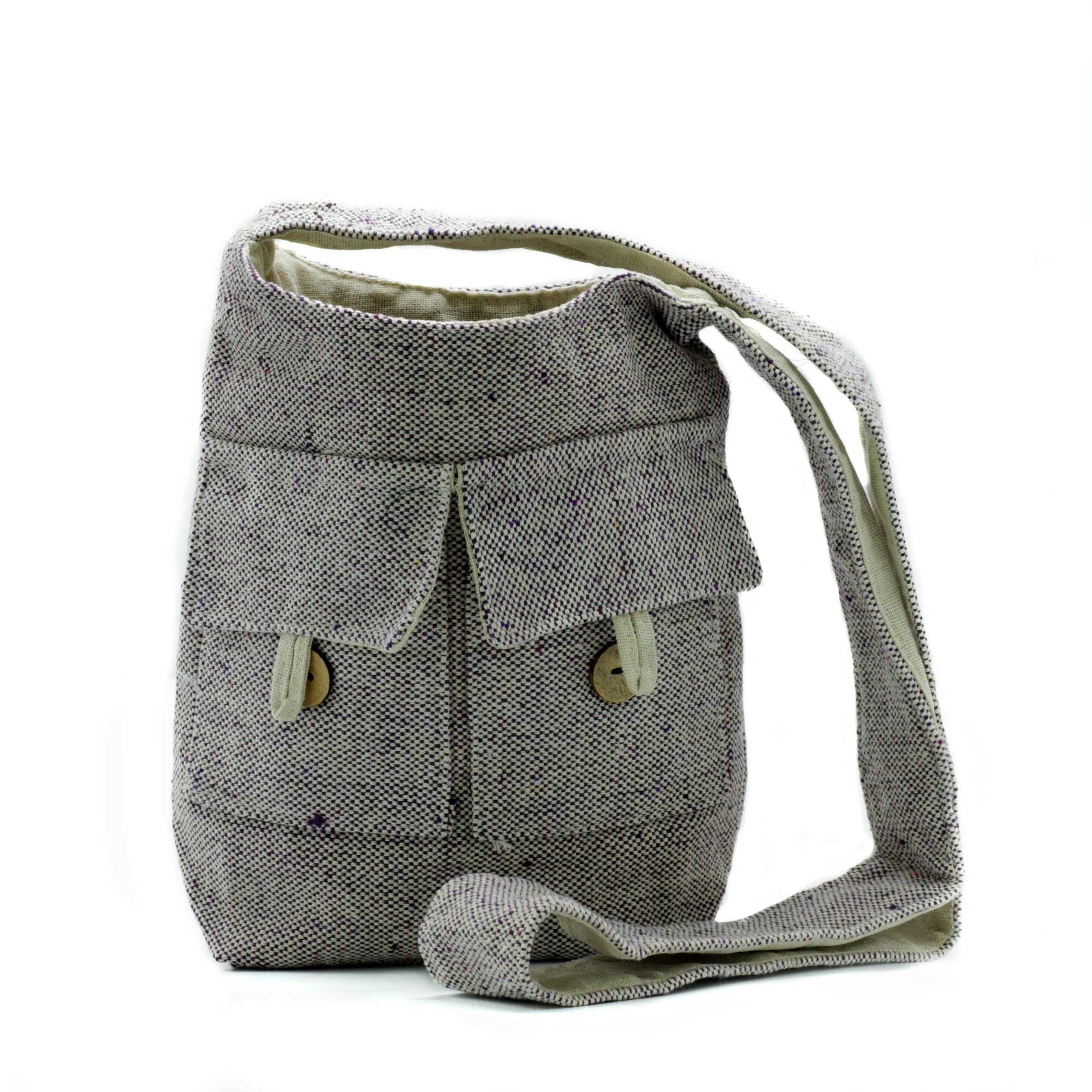 View Natural Tones Two Pocket Bags Soft Lavender Medium information