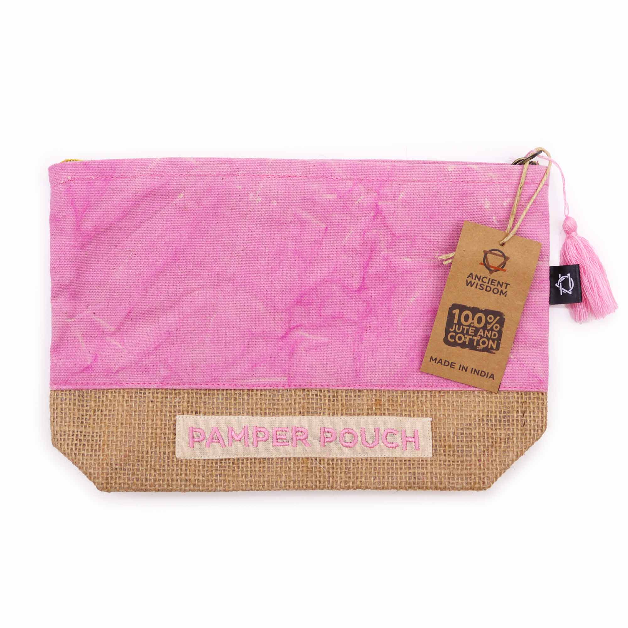 View Pamper Pouch Pink Purple Stonewash information