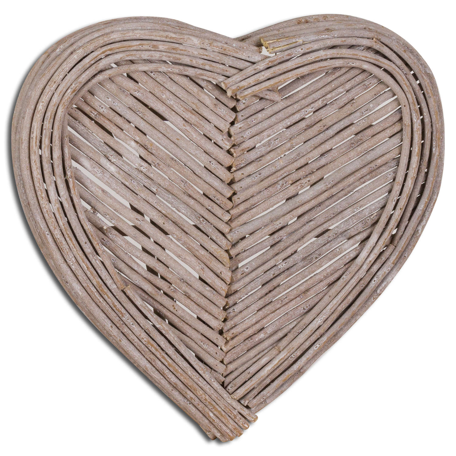 View 40cm Small Heart Wicker Wall Art information