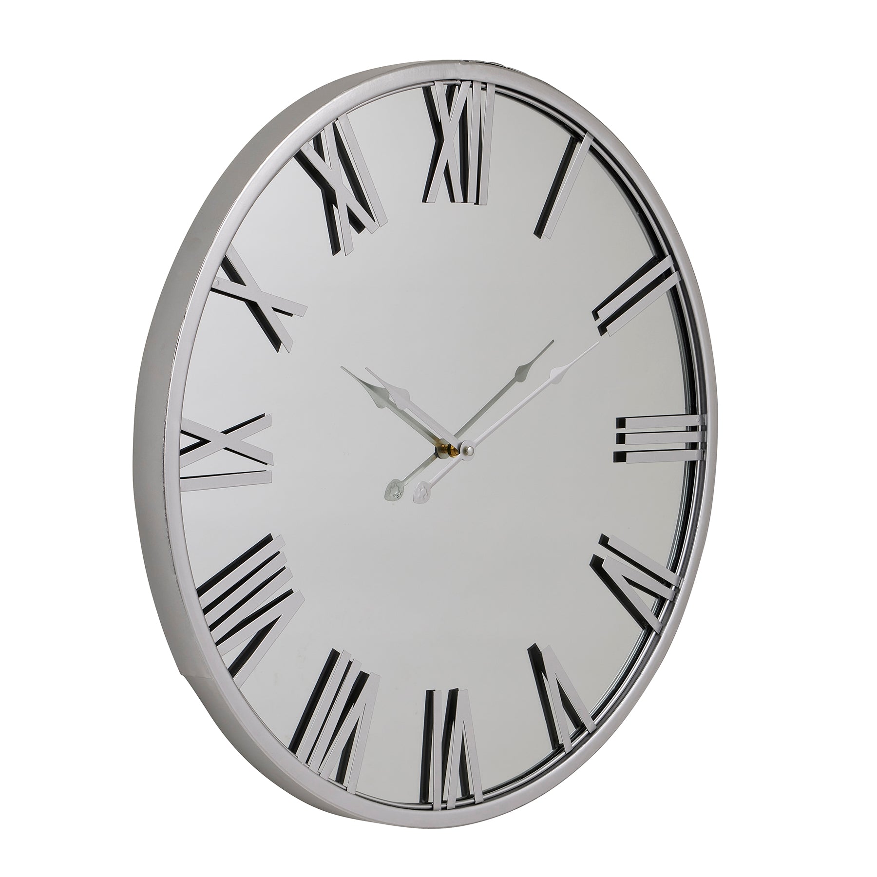 View Mayer Mirrored Wall Clock information