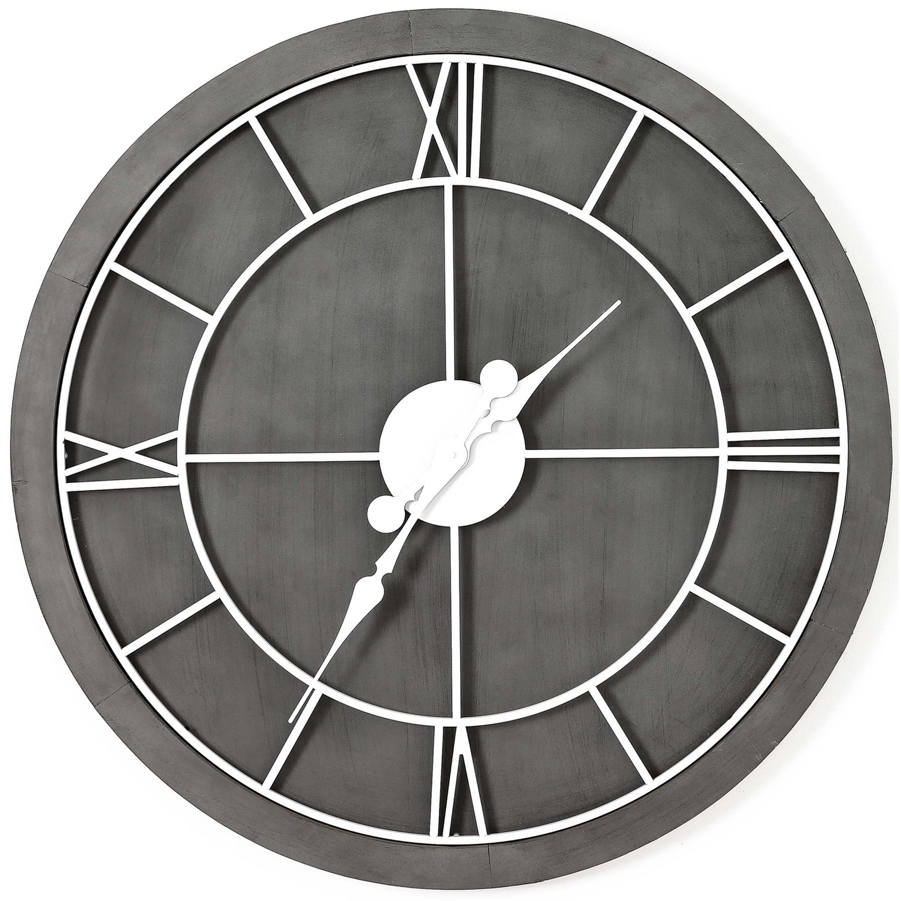 View Williston Grey Wall Clock information