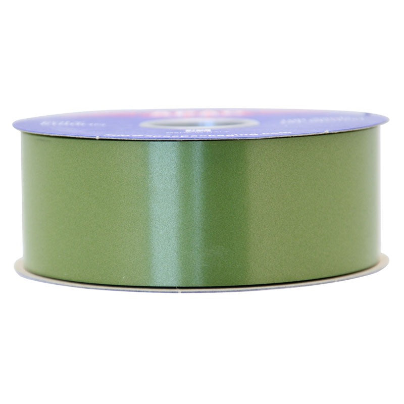 View Moss Green Polypropylene Ribbon information