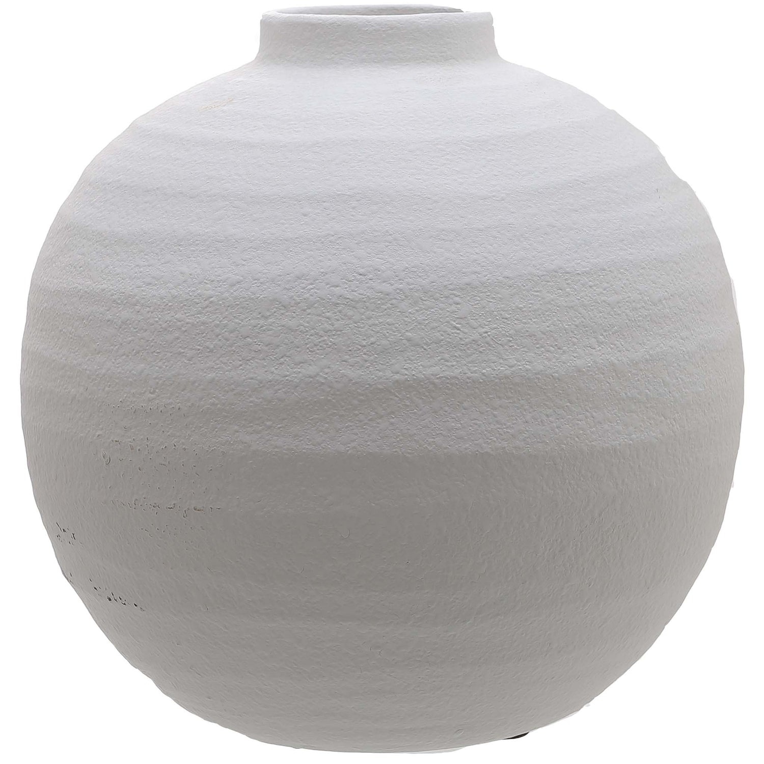 View Tiber Matt White Ceramic Vase information